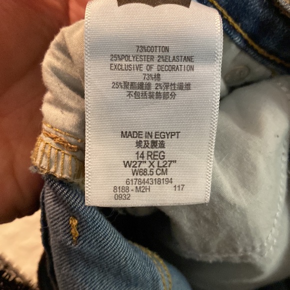 COPY - Levi’s 511 slim fit denim men/ women jeans - Picture 3 of 5